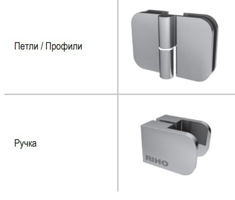 Душевая дверь в нишу Riho Scandic Soft Q102 120x200