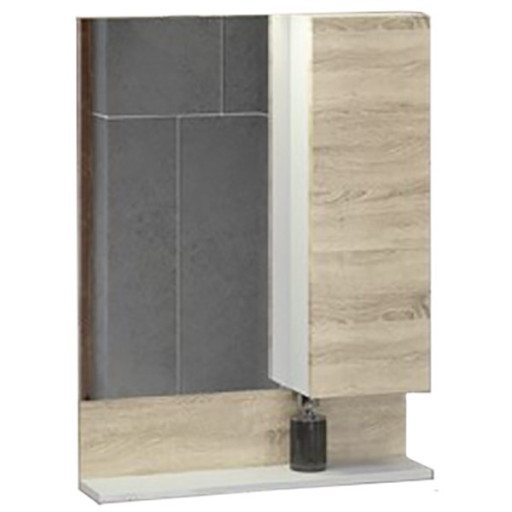 Зеркальный шкаф Comforty Рига 60