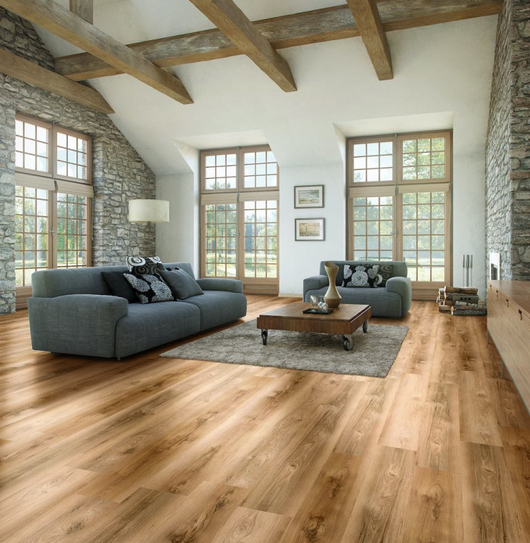 Напольное SPC покрытие Westerhof Fire (6025-7) 1220х183х4 мм