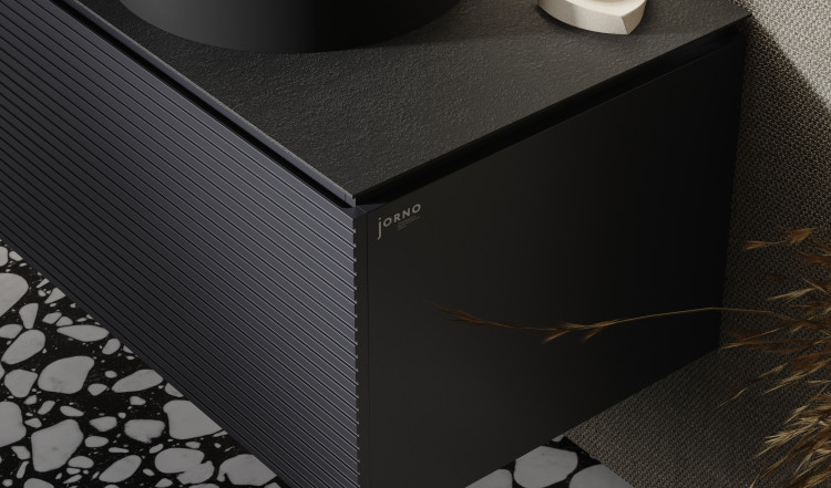 Тумба Stone 80 подвесная Антрацит