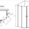 Душевой уголок Ravak Chrome CSKK4-90 3Q170100Z1