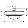 Верхний душ Hansgrohe Crometta 17 26577400