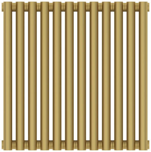 Отопительный радиатор Сунержа Эстет-00 500х540 12 секций Матовое золото