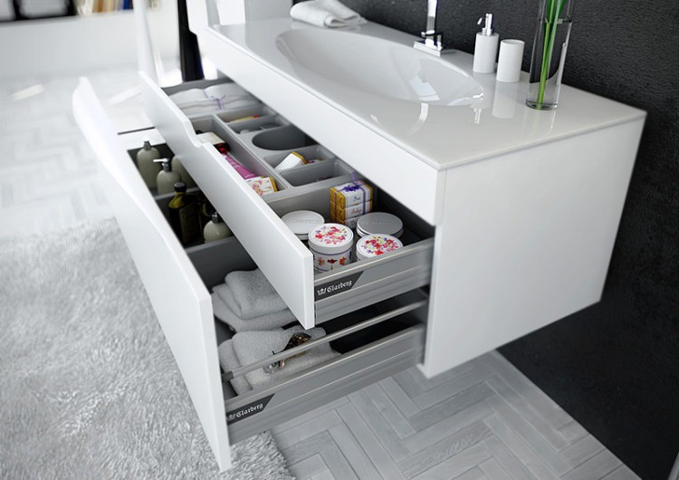 Тумба под раковину Aqwella Папируc 120 подвесная