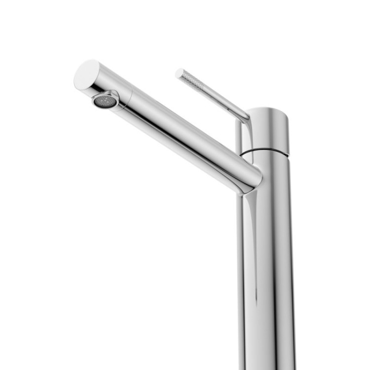 Смеситель для накладной раковины без донного клапана Cezares RELAX-LC2-01-W0