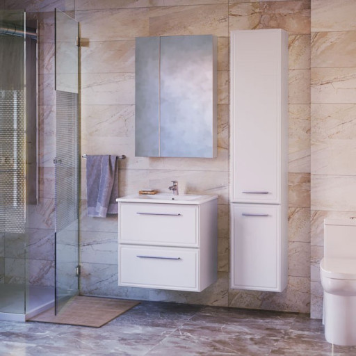 Тумба под раковину Raval Quadro 60 подвесная