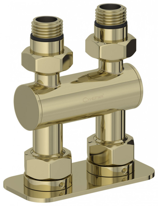 Модуль 2х1/2&quot; Сунержа прямой EU50 Шампань