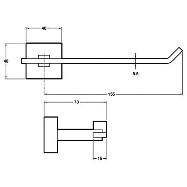 Держатель туалетной бумаги Jacob Delafon Mecanique E77870-CP