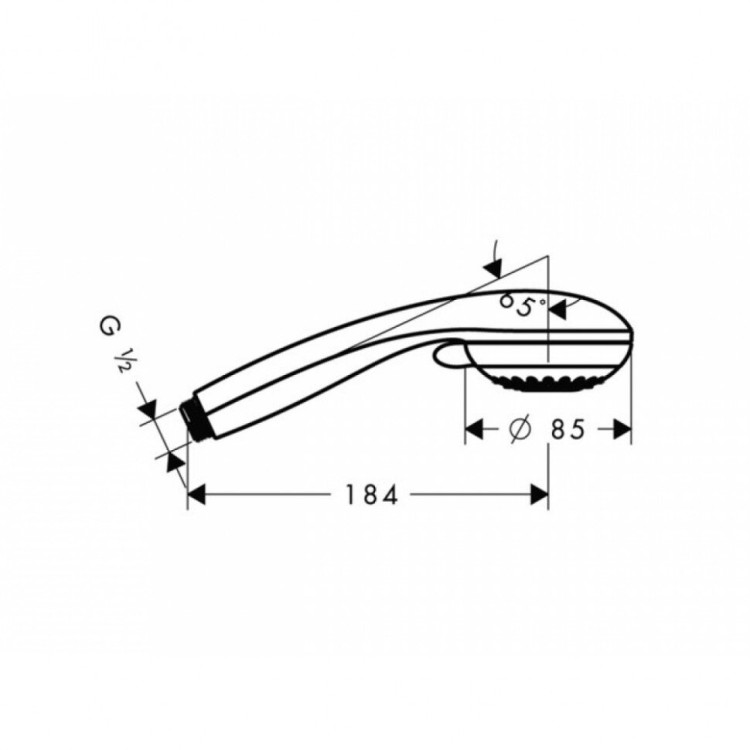 Ручной душ Hansgrohe Crometta 28585000