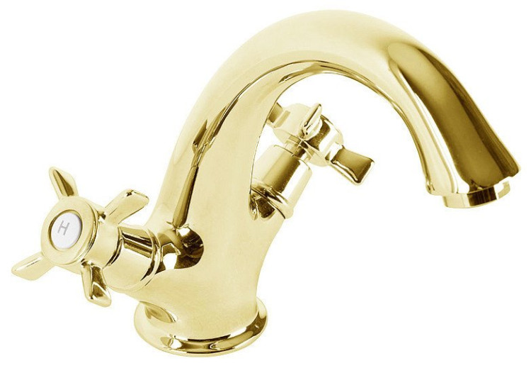 Смеситель для раковины с донным клапаном Cezares LORD-LS1-02