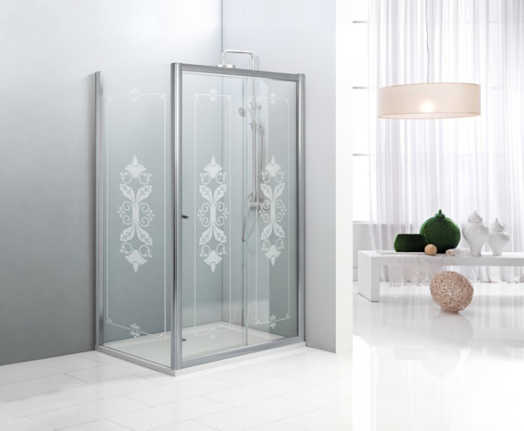 Душевой уголок GIUBILEO-AH-1-SCORREVOLE Cezares GIUBILEO-AH-1-120/90-SCORREVOLE-C-Br