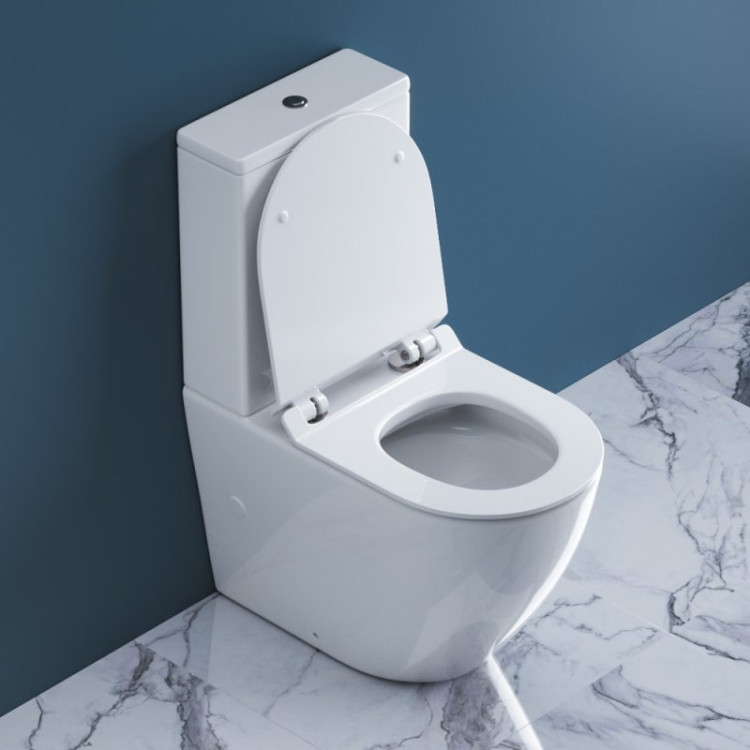 Сиденье быстросъемное, дюропласт, soft close, металлическое крепление BelBagno BB2111SC