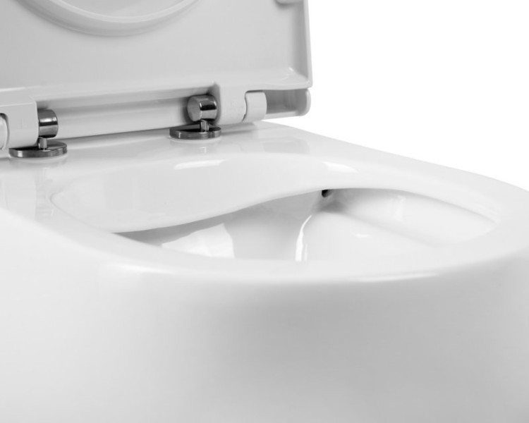 Сиденье быстросъемное, дюропласт, soft close, металлическое крепление BelBagno BB2111SC