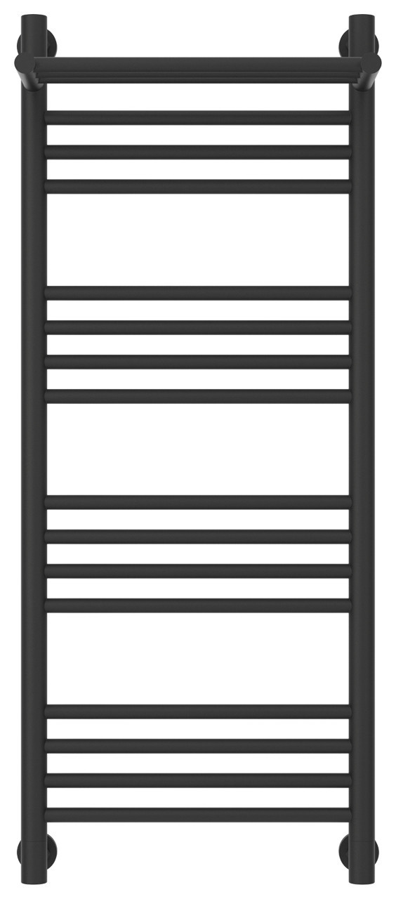 Полотенцесушитель водяной Сунержа Богема с полкой+ 1000х400 Тёмный титан муар