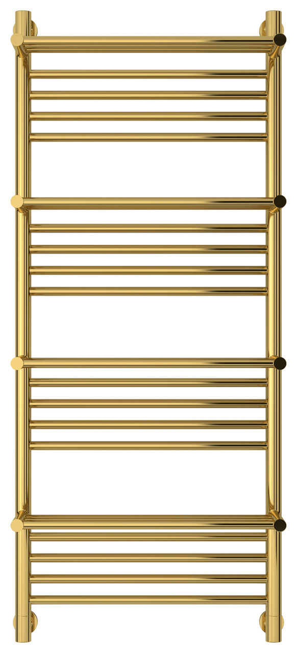 Полотенцесушитель водяной Сунержа Богема 4 полки+ 1200х500 Золото