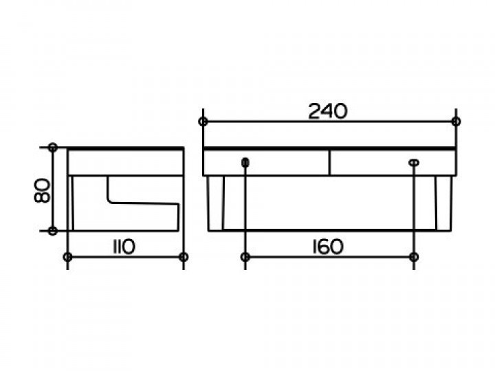 Полочка Keuco Collection Moll 12758 010000