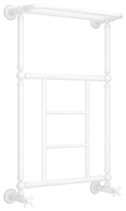 Полотенцесушитель водяной Сунержа Ренессанс 1452 860x500 RAL 9003 Сигнальный белый