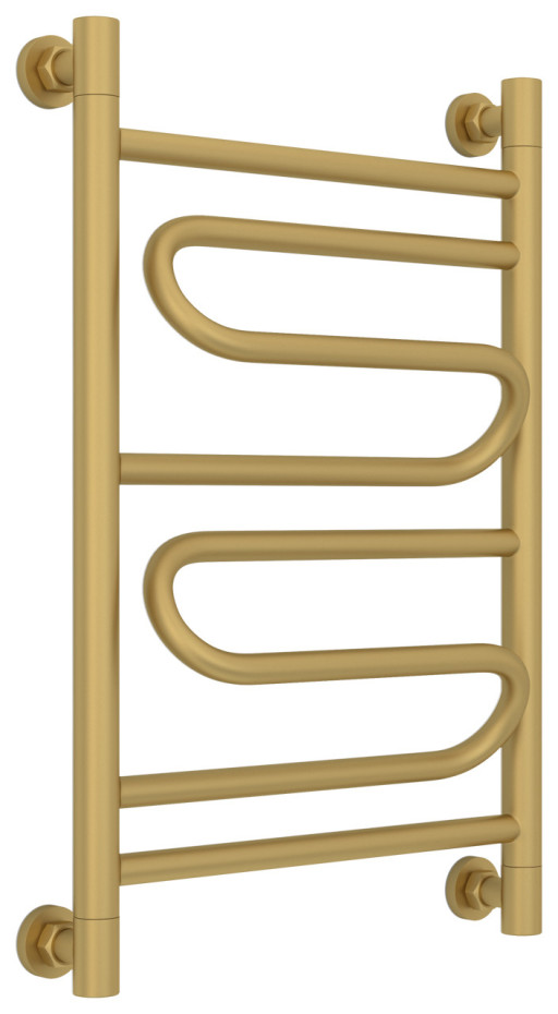 Полотенцесушитель водяной Сунержа Элегия+ 600х400 Матовое золото