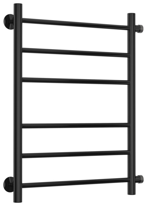 Полотенцесушитель водяной Стилье Версия-Б 600х500 (3+3) П 18 Чёрный