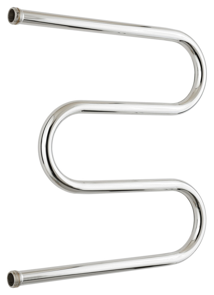 Полотенцесушитель водяной Стилье М-образный 500х500 резьба-сгон 1