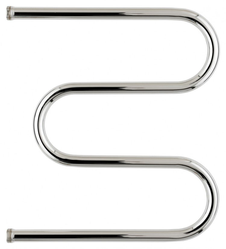 Полотенцесушитель водяной Стилье М-образный 500х500 резьба-сгон 1