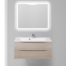 Раковина из литьевого мрамора, 1000x450x150 BelBagno BB1000/445-LV-MR-PR