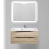 Раковина из литьевого мрамора, 1000x450x150 BelBagno BB1000/445-LV-MR-PR