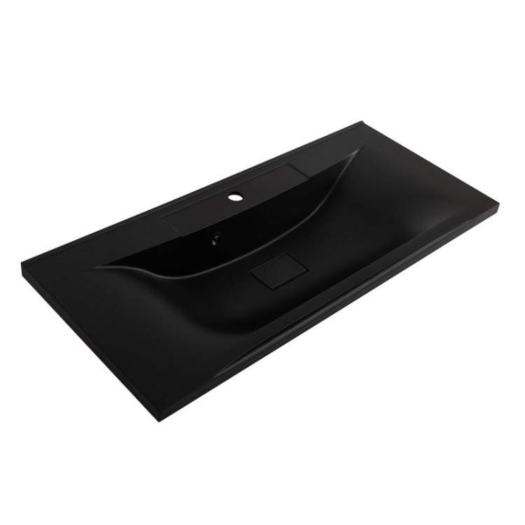 Раковина из литьевого мрамора, 1000x450x150 BelBagno BB1000/445-LV-MR-PR
