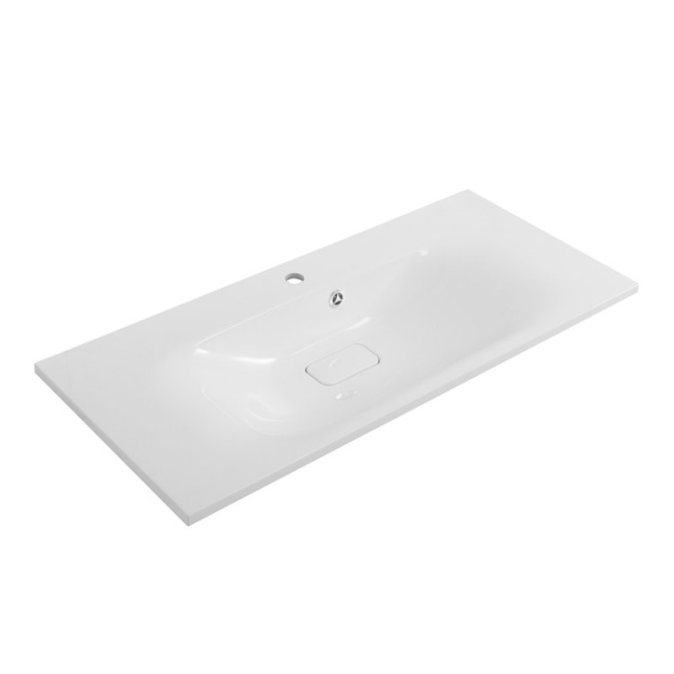Раковина из литьевого мрамора, 1000x450x150 BelBagno BB1000/445-LV-MR-PR