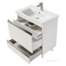 Тумба под раковину AQUATON Капри 80 белый глянец 1A230201KP010