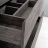 База под раковину подвесная с двумя выкатными ящиками BelBagno KRAFT-900-2C-SO-CG