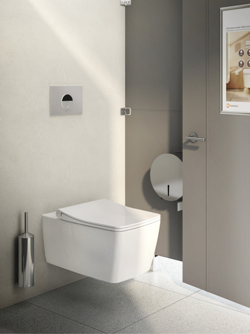 Подвесной безободковый унитаз Metropole Rim-Ex