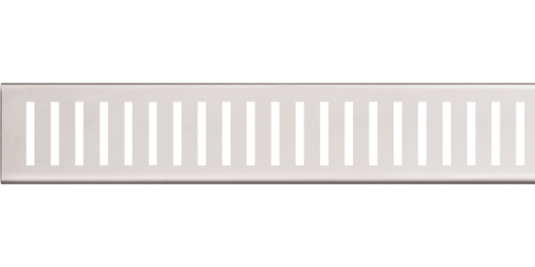 Решетка для дренажного желоба 75 мм, оцинкованная сталь Alcadrain ADZ-R102