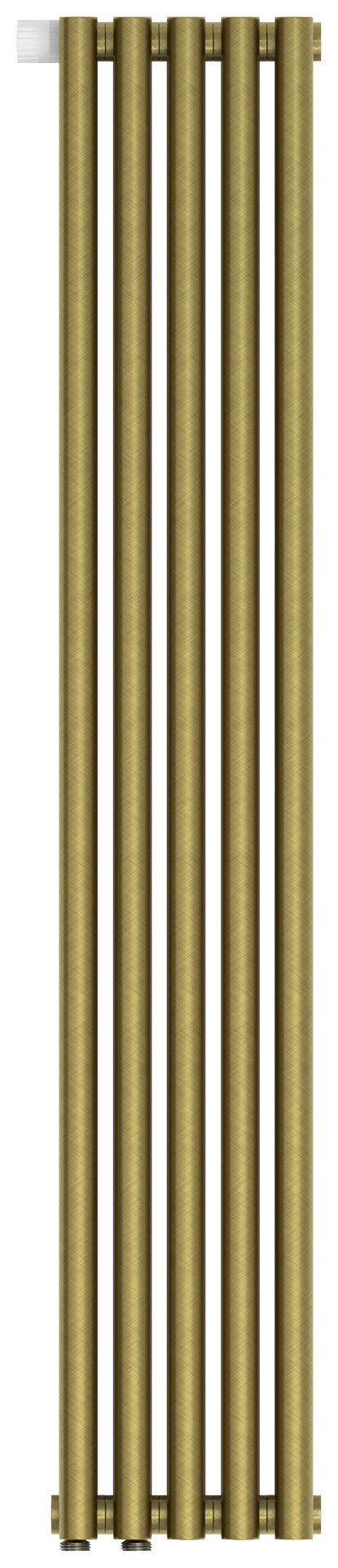 Отопительный радиатор Сунержа Эстет-0 EU50 левый 1200х225 5 секций Состаренная бронза