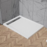 Акриловый поддон без сифона Cezares TRAY-BB-DUE-AH-100/80-4-W0
