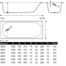 Стальная ванна BLB Europa 170x70 B70ESLS