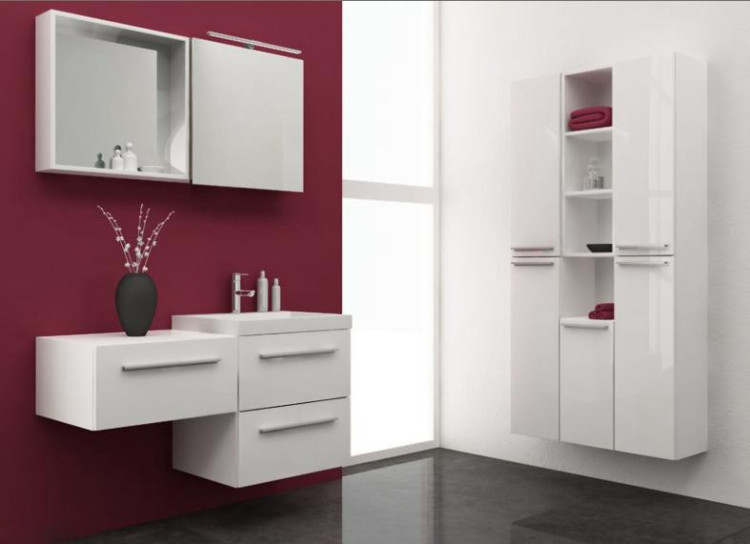 Зеркальный шкаф Kolpa San Jolie TOJ 60 WH/WH