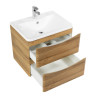 Раковина из литьевого мрамора, 600х455х145 BelBagno BB600/455-LV-MR-ALR