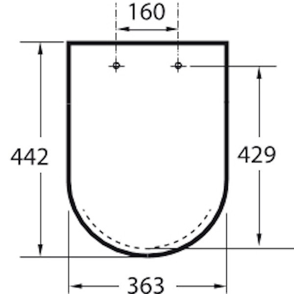 Крышка-сиденье для унитаза Roca Debba 8019D2003