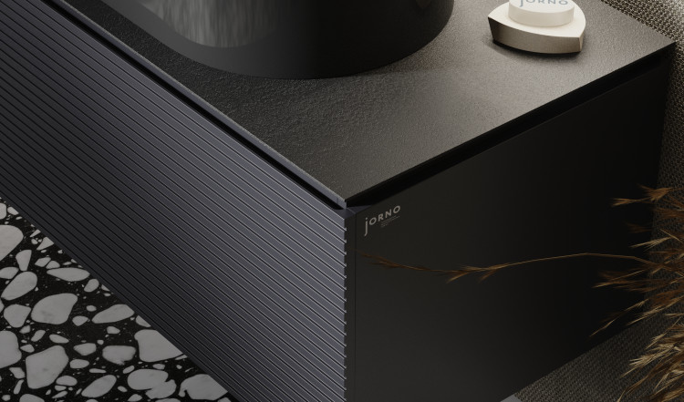 Тумба Stone 100 подвесная Антрацит