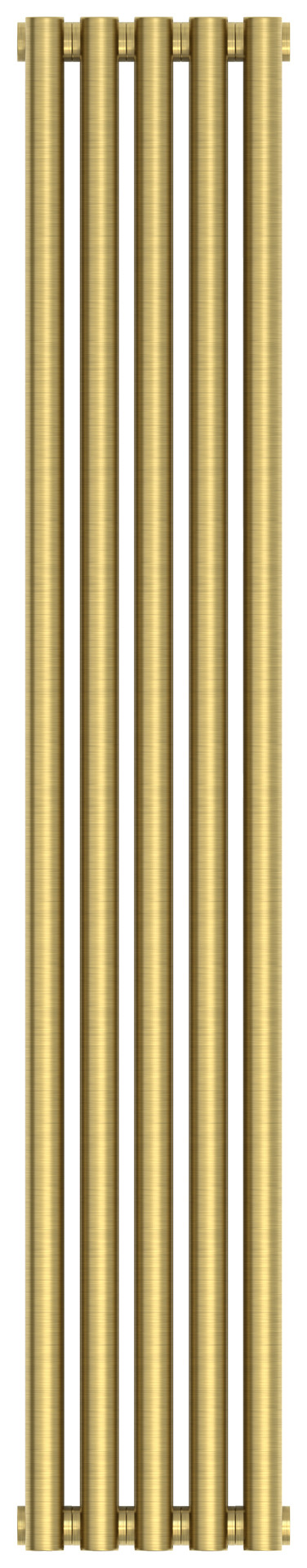 Отопительный радиатор Сунержа Эстет-0 1200х225 5 секций Состаренная латунь