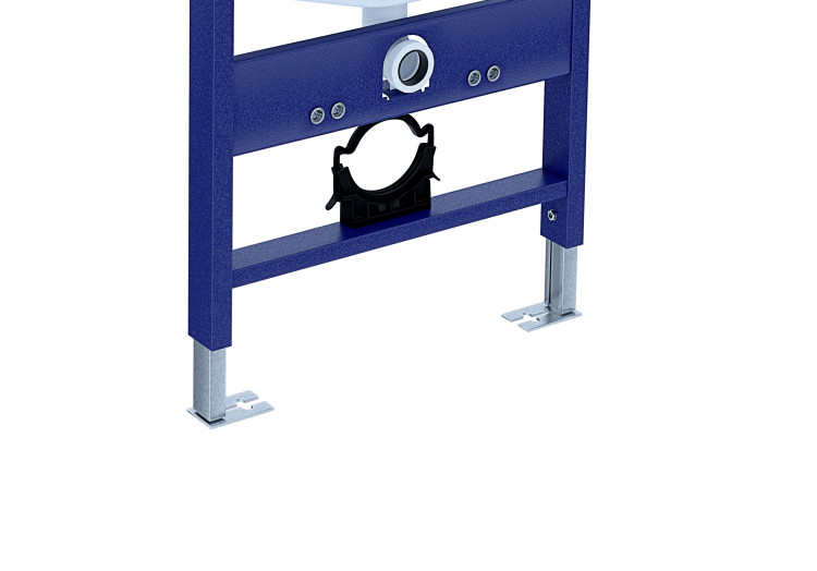 Инсталляция для подвесного унитаза с верхней кнопкой смыва Aquatek INS-0000018 , 800*500*150 мм, +звукоизоляционная прокладка