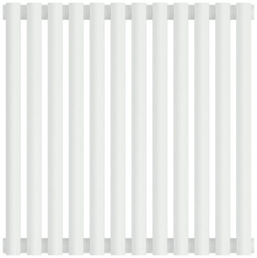 Отопительный радиатор Сунержа Эстет-00 500х540 12 секций Матовый белый