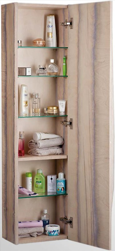 Тумба под раковину Aqwella Папирус Wood 100 подвесная