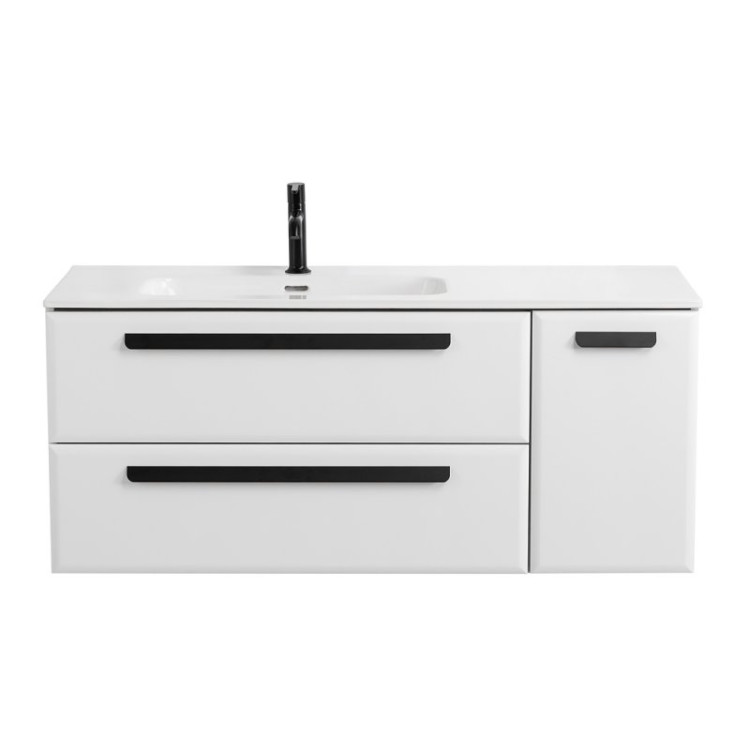 Керамическая раковина, чаша слева Cezares CZR-8095-100-L