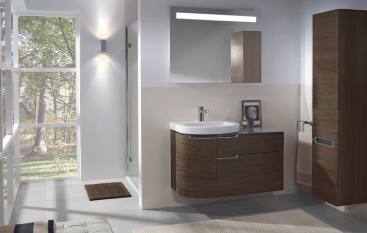 Шкаф пенал Villeroy&Boch Subway 2.0 35 подвесной