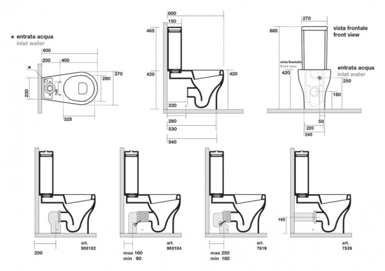 Унитаз компакт Kerasan K09 4517
