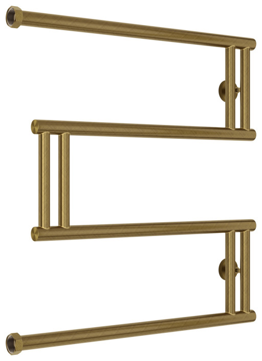 Полотенцесушитель водяной Сунержа High-Tech model &quot;M&quot; 600х600 Состаренная бронза