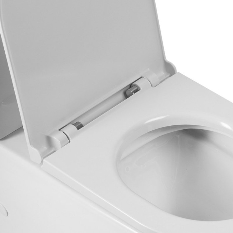 Сиденье быстросъемное, дюропласт, soft close, металлическое крепление BelBagno BB2031SC