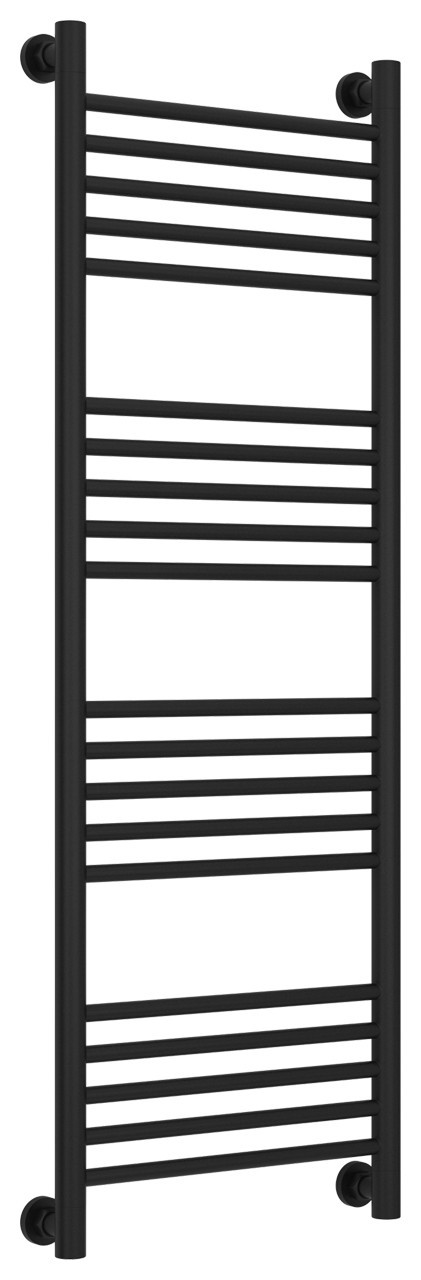 Полотенцесушитель водяной Сунержа Богема+ прямая 1200х400 Матовый чёрный